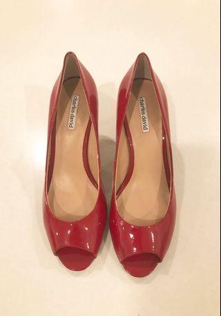 Charles David Red Heels Shoes