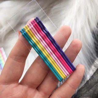Colourful髮夾 (tried once)