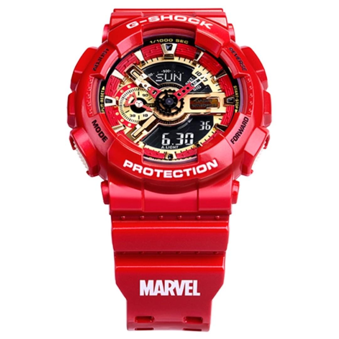 100 Casio G Shock x Marvel Captain America GA 110IRONMAN 4PR Spidey Carousell