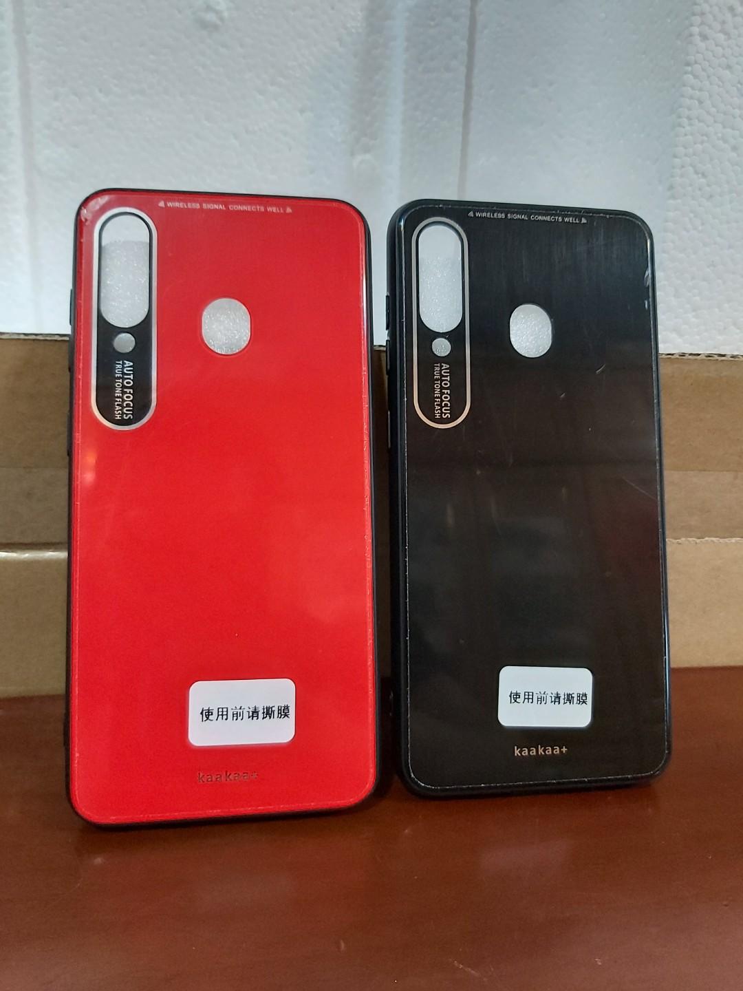 三星a60 保護手機壳玻璃背軟膠邊機壳只有紅色samsung 手提電話 電話 平板電腦裝飾 手機套及手機殻 Carousell