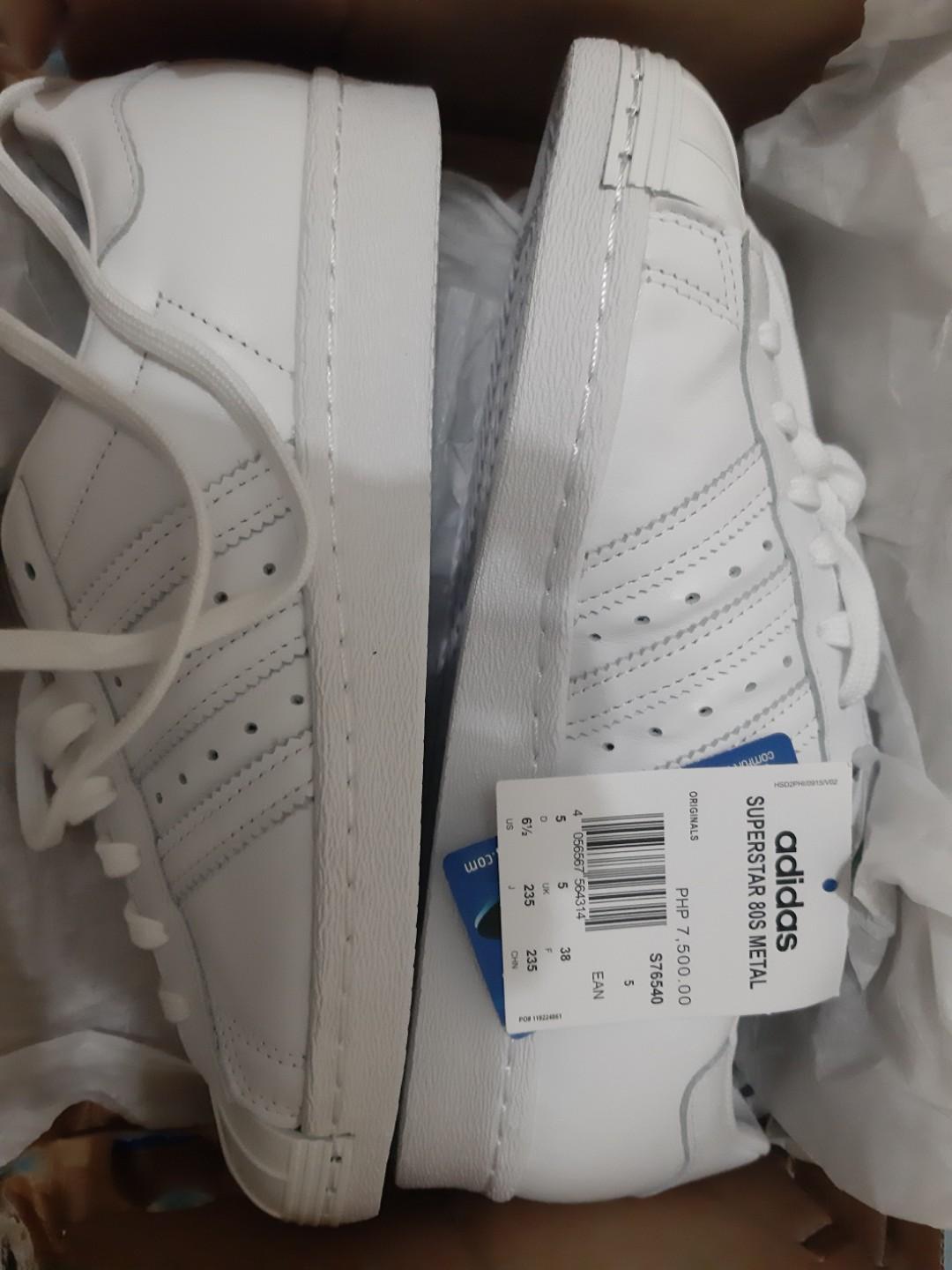 superstar 80s metal toe 38