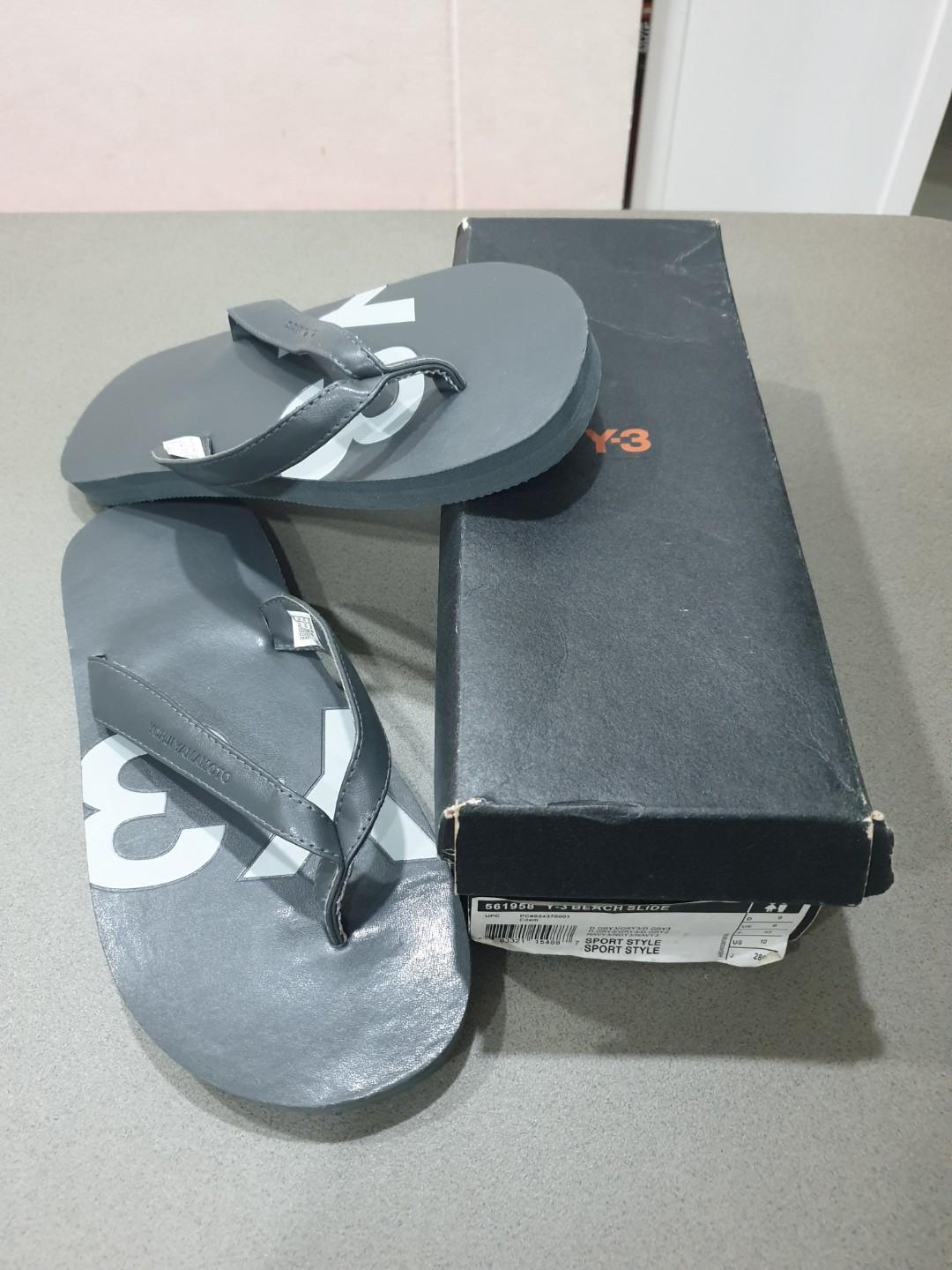 Adidas y3 top flip flops