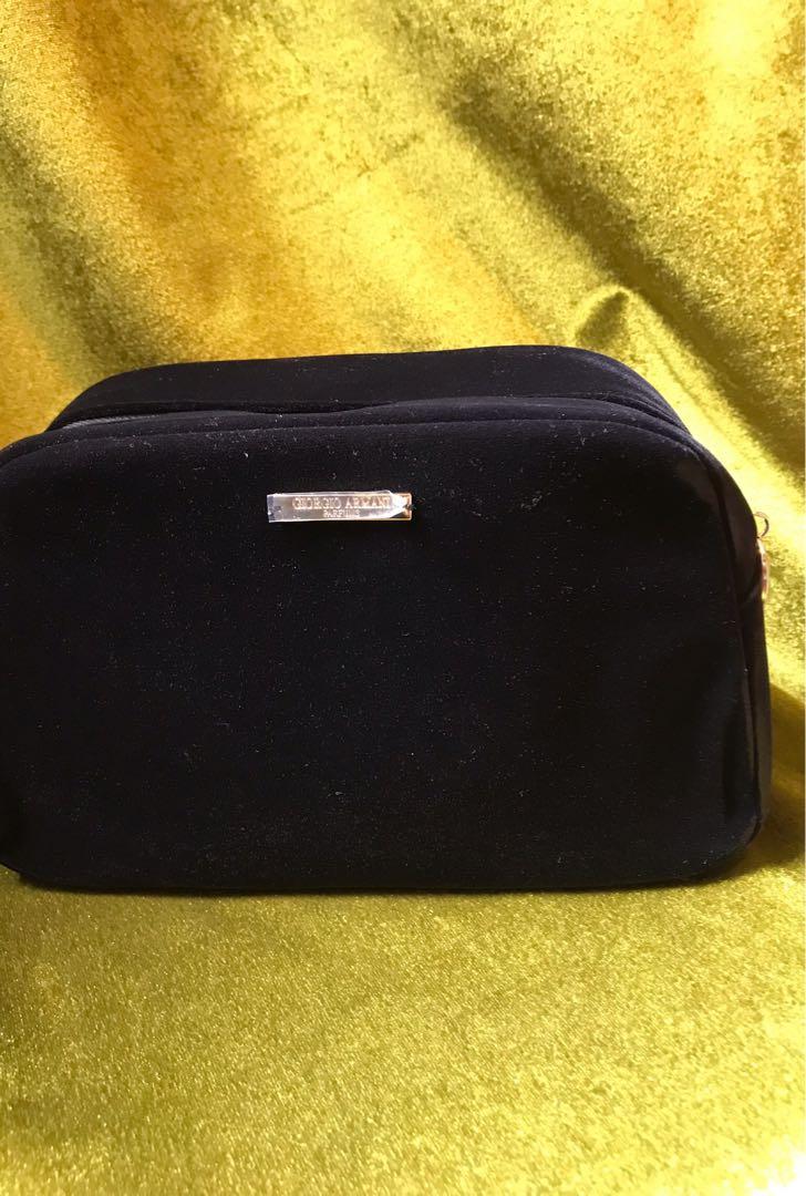 armani cosmetic bag