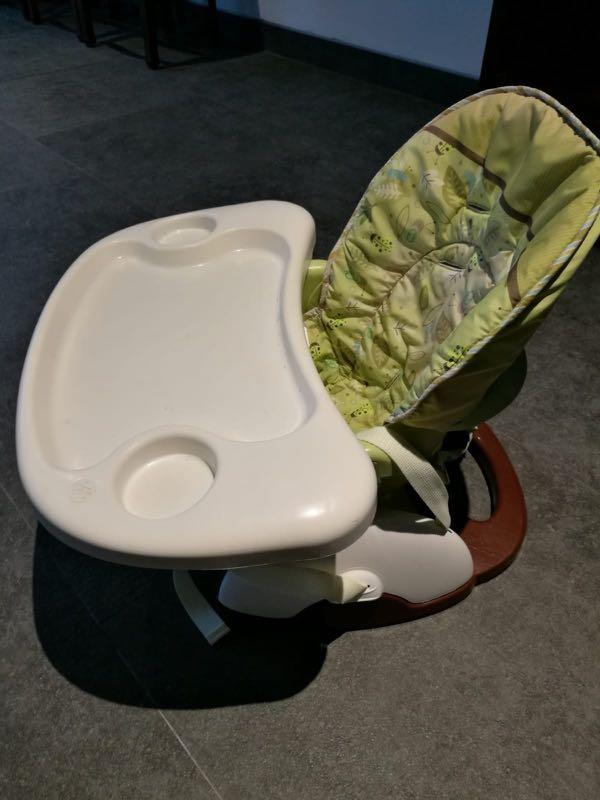 Fisher Price Space Saver Booster Seat With Tray On Carousell