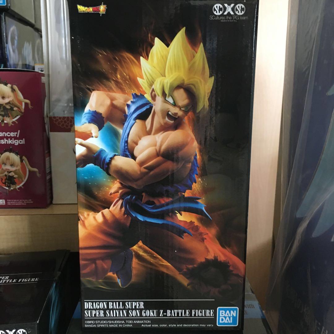 Banpresto Dragonball Kuji Super Saiyan Son Goku Gokou Z Battle Figure Toys Games Bricks Figurines On Carousell