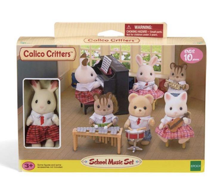 sylvanian families chocolate rabbit sister set