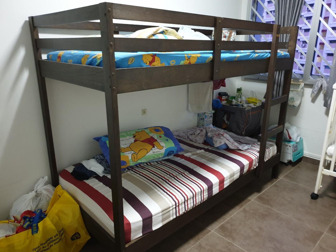 Bunk Bed (picket and rail), Furniture & Home Living, Furniture, Bed