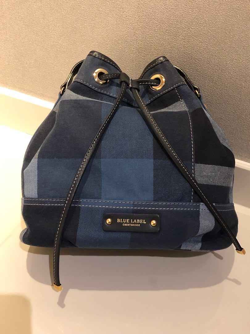 Burberry Blue Label Crestbridge, Women's Fashion, Bags & Wallets, Tote ...