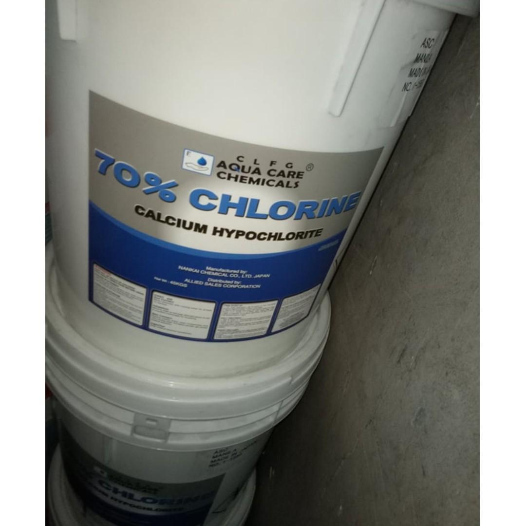 Calcium Hypochlorite or Chlorine Granular 70 on Carousell