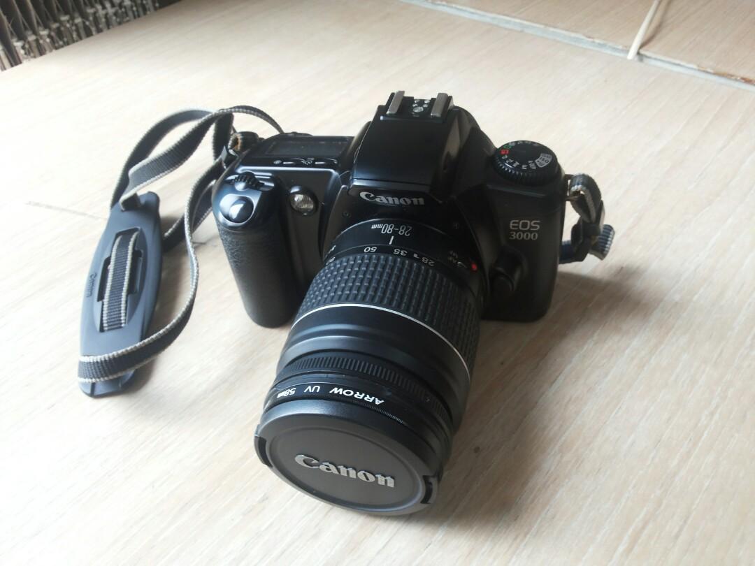 slr camera canon eos 3000
