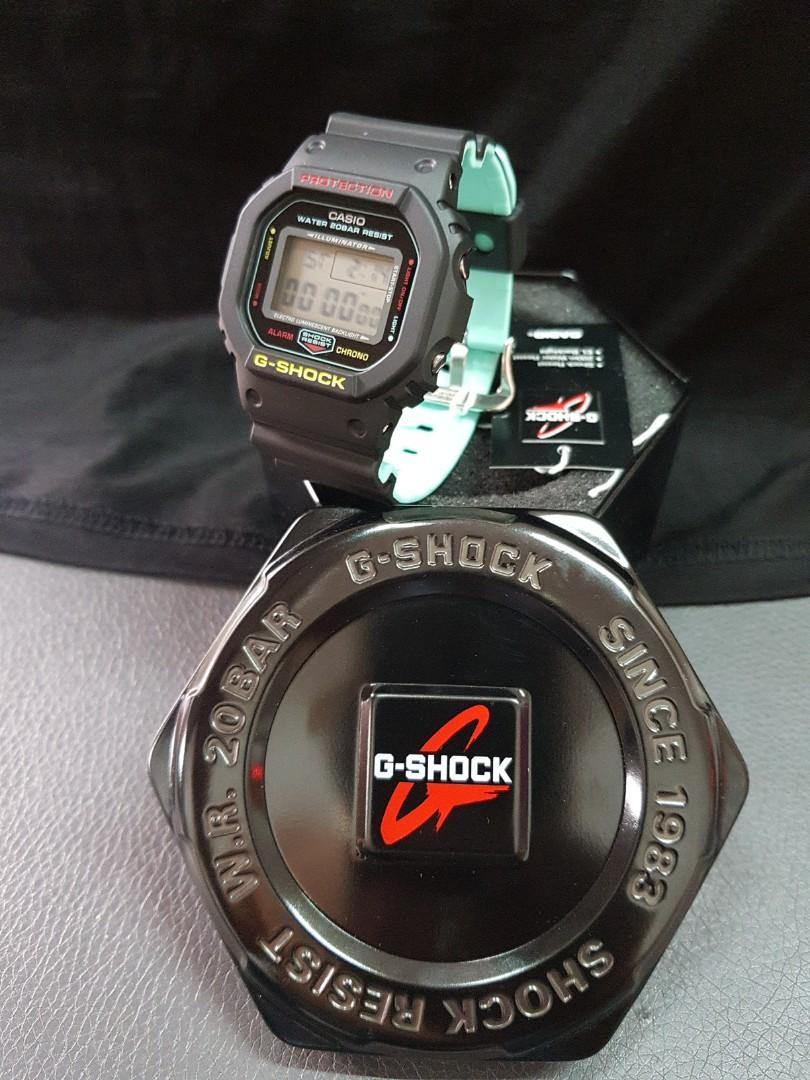 Casio G Shock Dw5600CMB 1DR.BNIB Mobile Phones Gadgets Wearables Smart Watches on Carousell