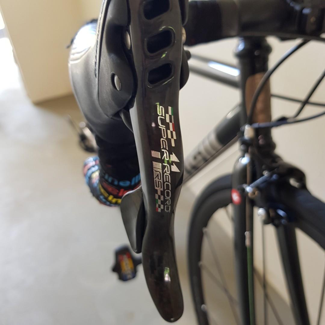 cinelli xcr stainless steel frameset