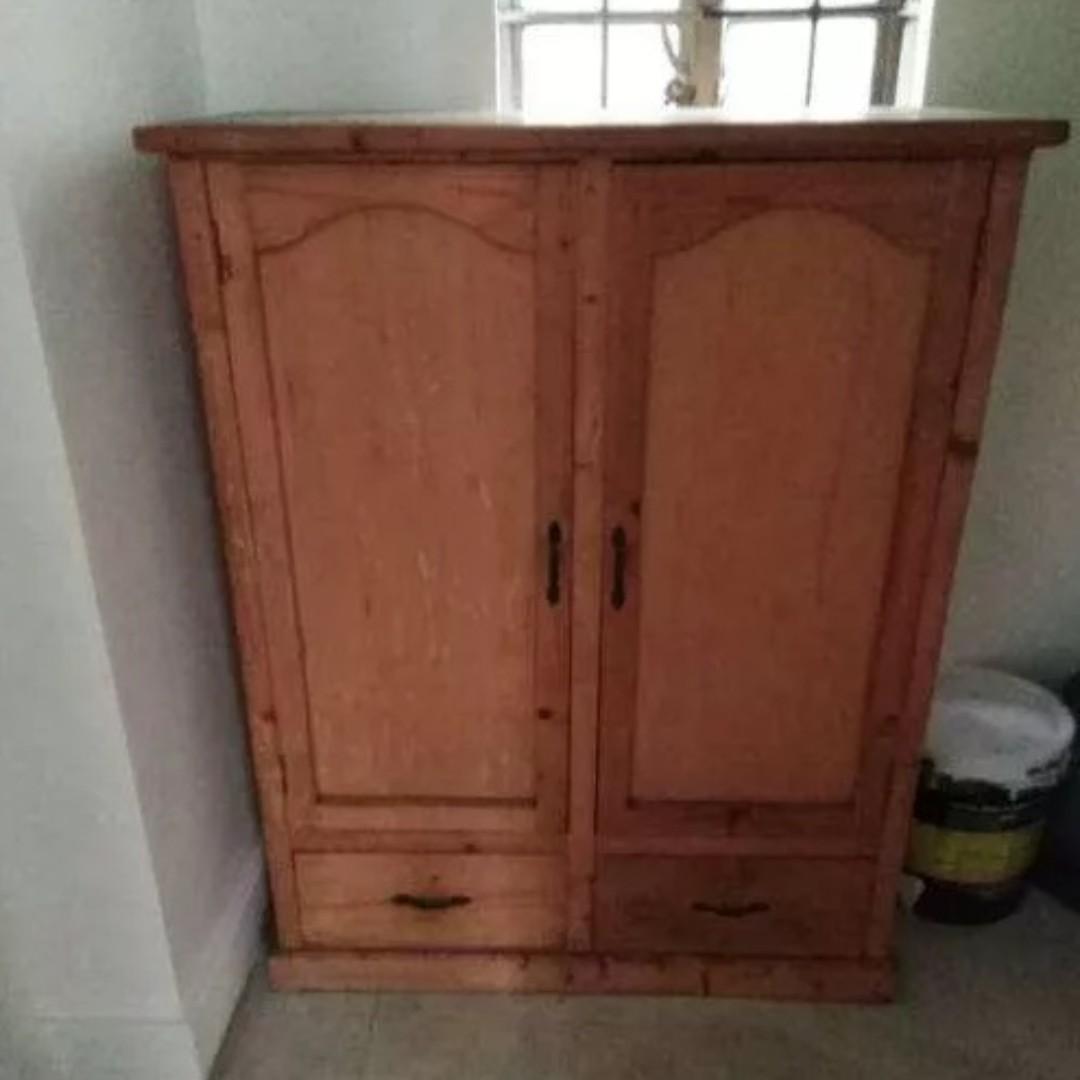Wooden Cabinet Wardrobe Durable 4feet By 3 Feet On Carousell