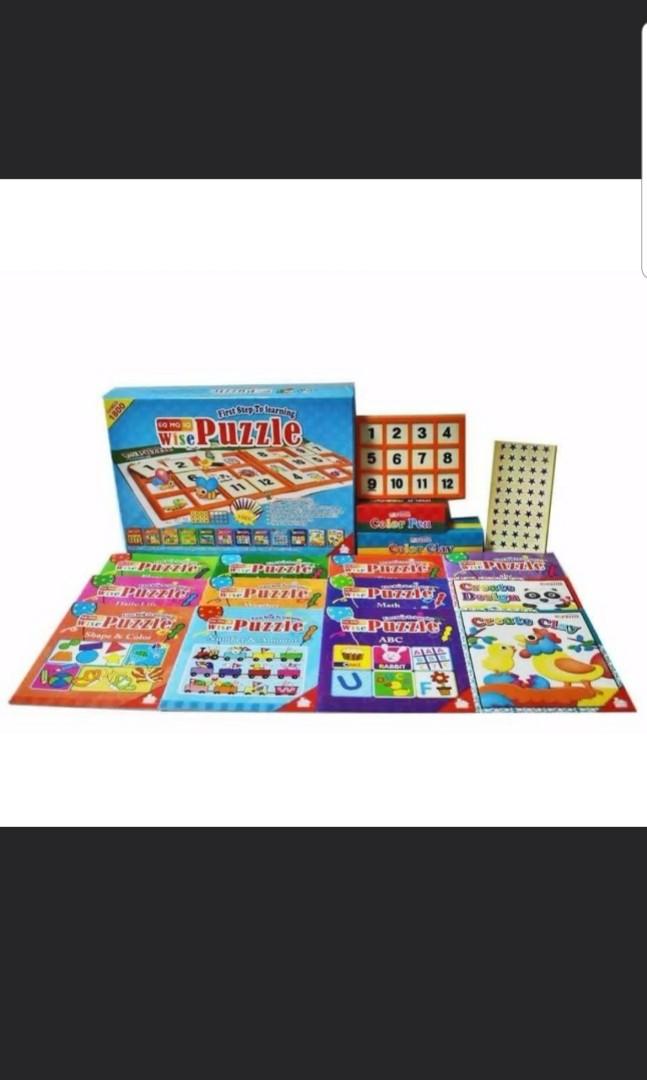 Award Winning Eq Mq Iq Wise Puzzle Toys Games Board Games Cards On Carousell