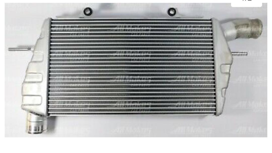Evo X OEM intercooler, Car Accessories, Accessories on Carousell