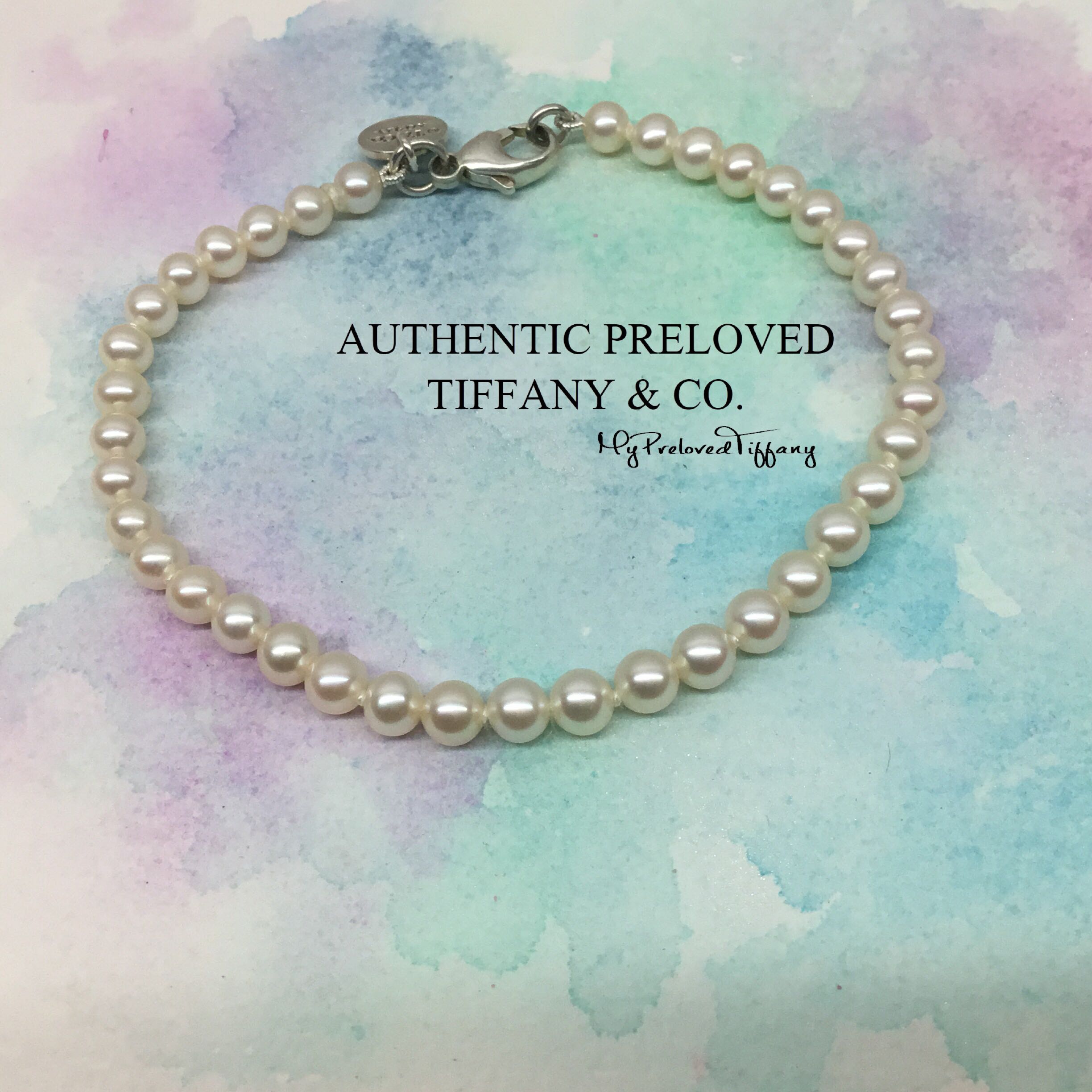 Excellent Authentic Tiffany Co. Ziegfeld Freshwater Pearl