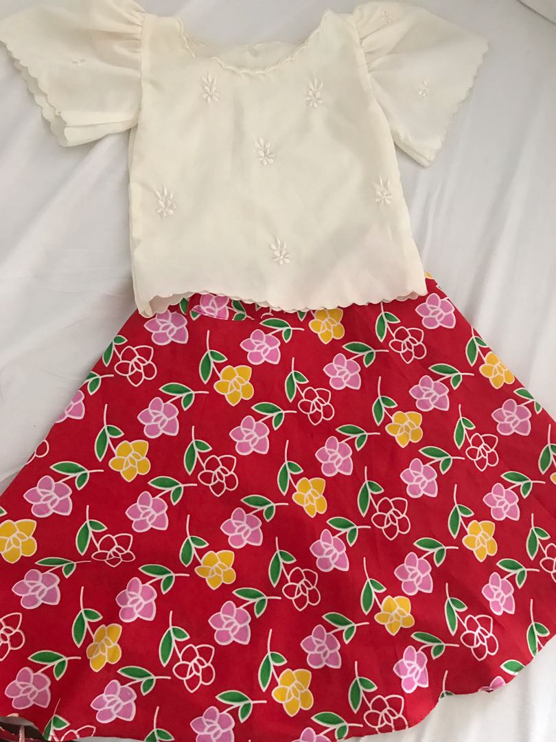 Easy sale filipiniana costume