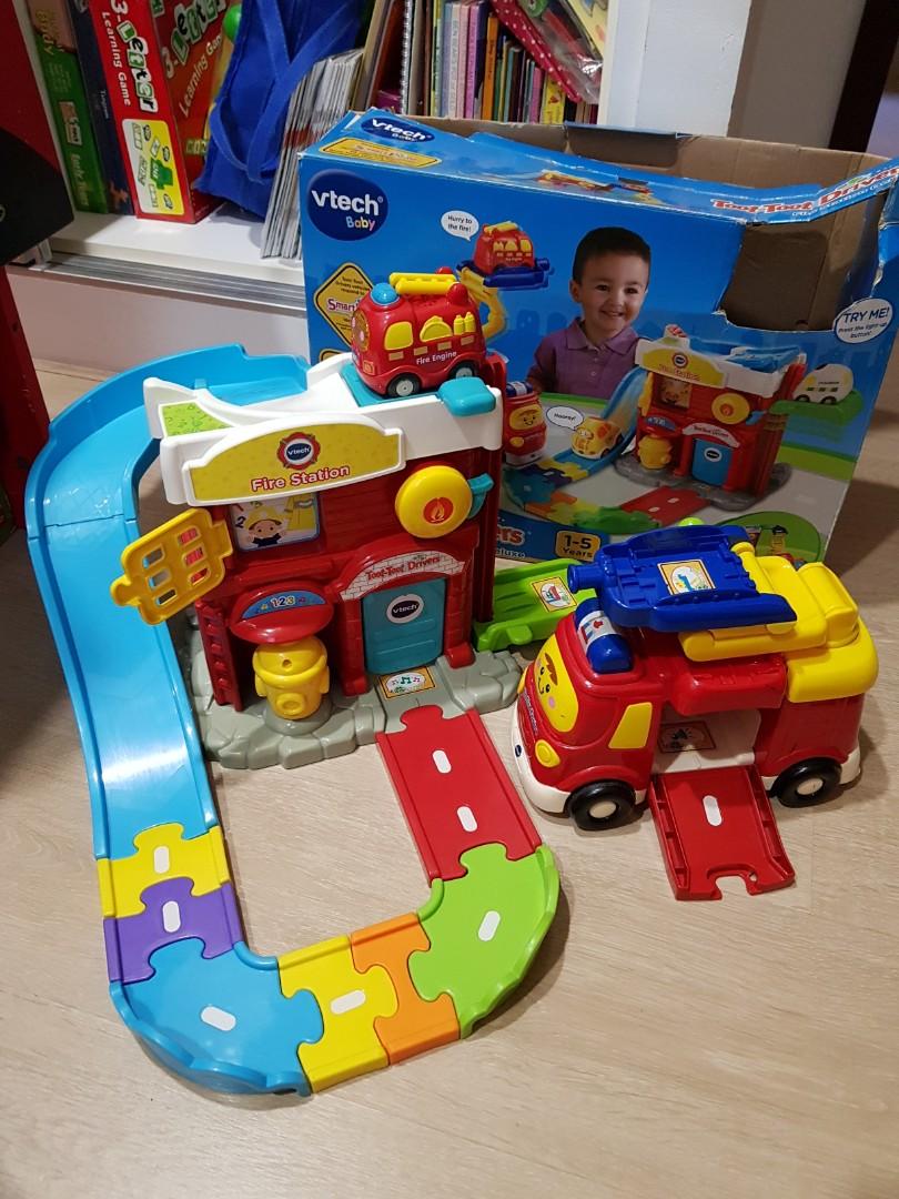 vtech fire station playset