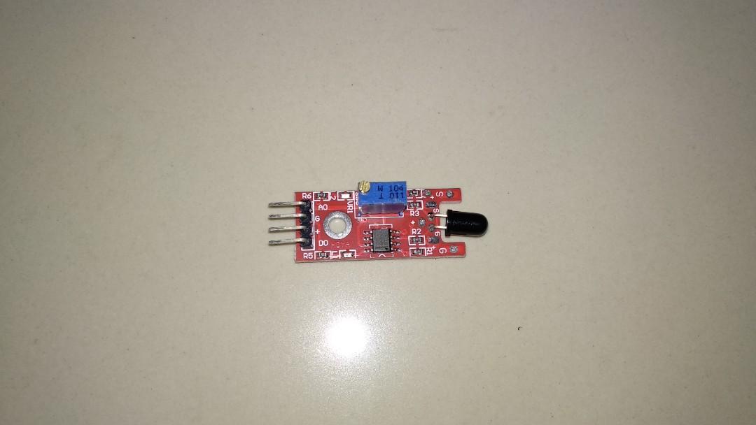 Flame Detector Arduino, Elektronik, Lainnya di Carousell image.