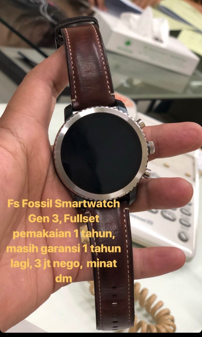 Fossil Smart Watch Gen 3, Barang Mewah 