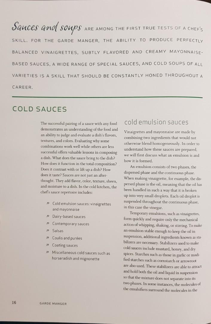 Garde Manger The Art And Craft Of Cold Kitchen 4th Edition