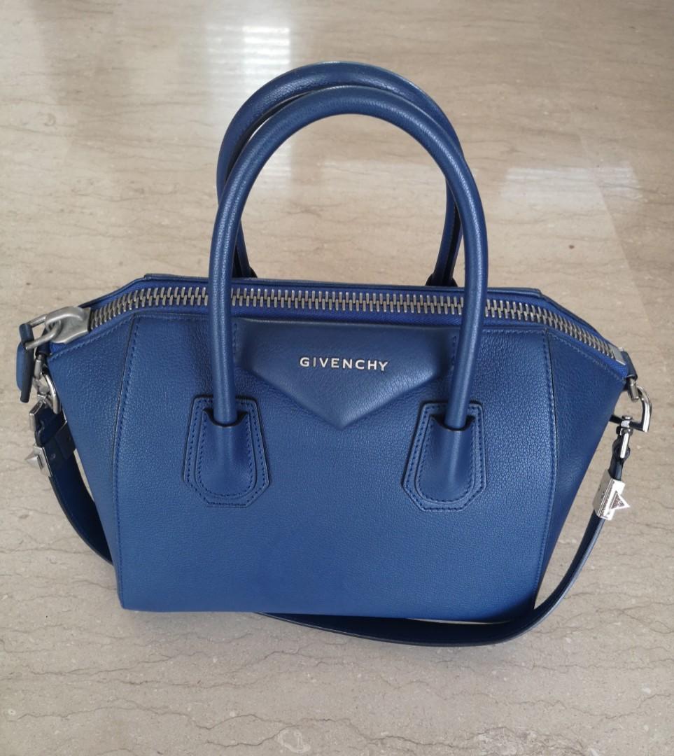 Givenchy antigona small blue cheap