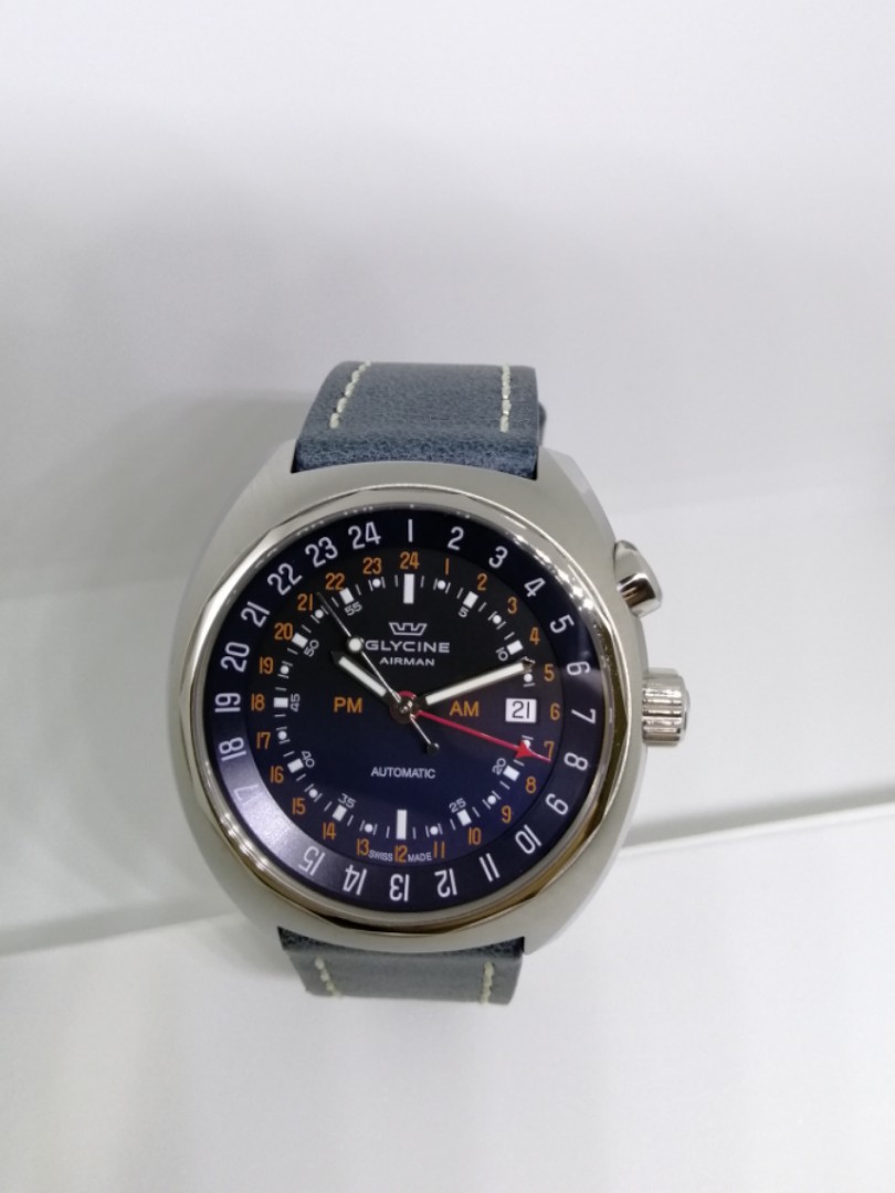 Glycine airman sst12 hotsell automatic watch review