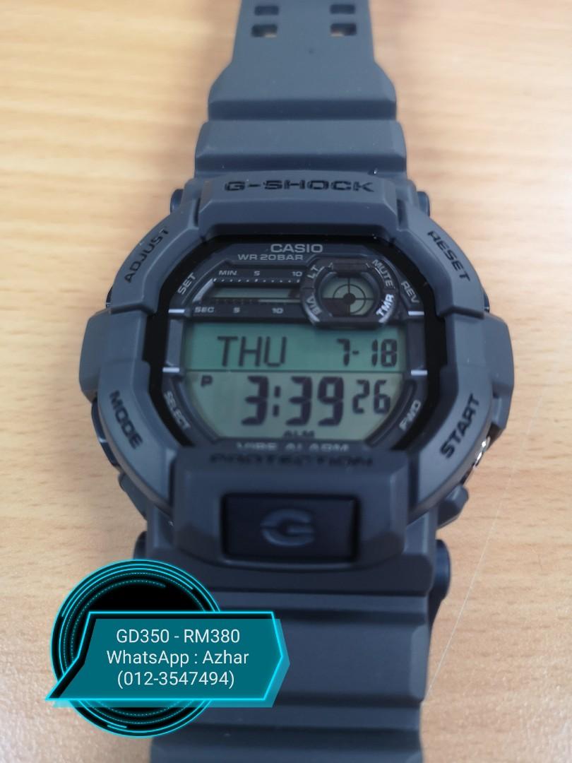Harga g shock gd 350 original sales