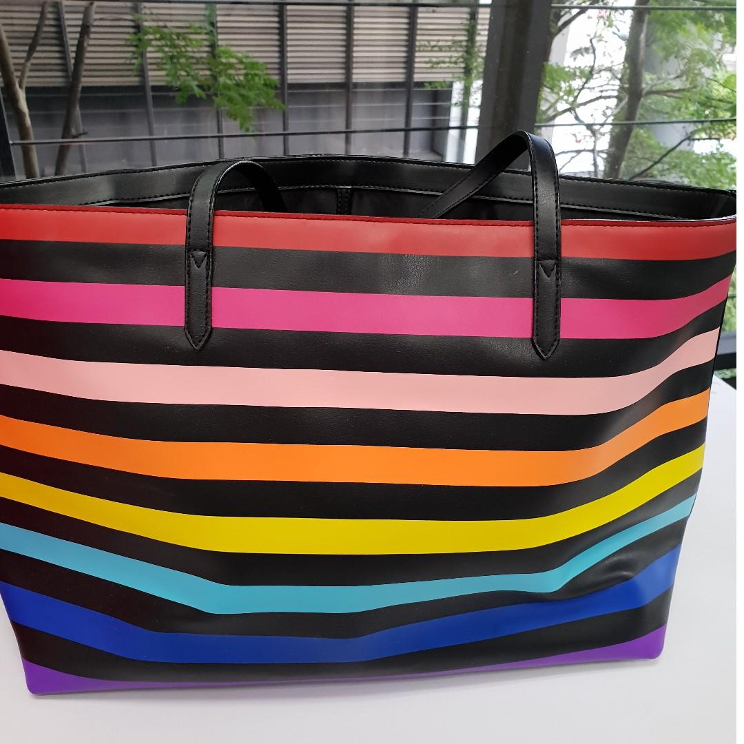 Victoria secret rainbow bag top