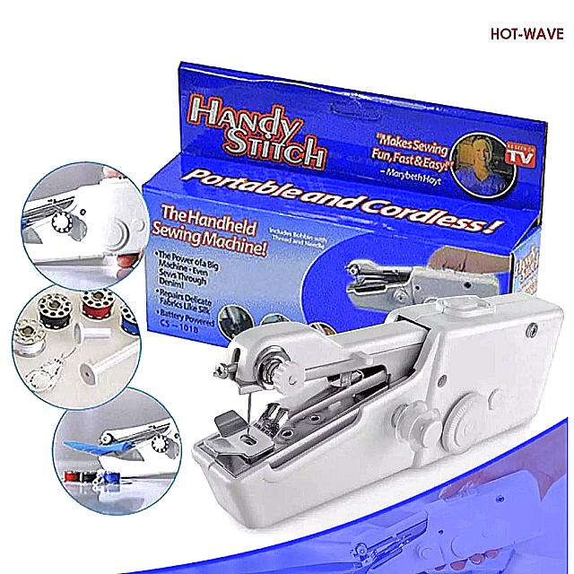 Handy Stitch Mini Portable Sewing Machine, Furniture & Home Living