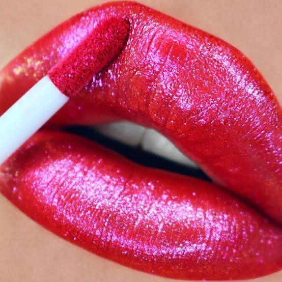 HARGA BISA DITAWAR *NYX Liquid Lipstick Glitter Goals Cherry Quartz Ori