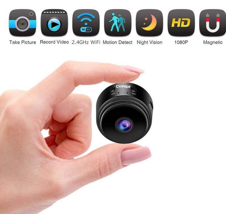 Mini 1080P Spy Camera Motion Detection Hidden DV DVR Nanny Cam IR Night Vision L