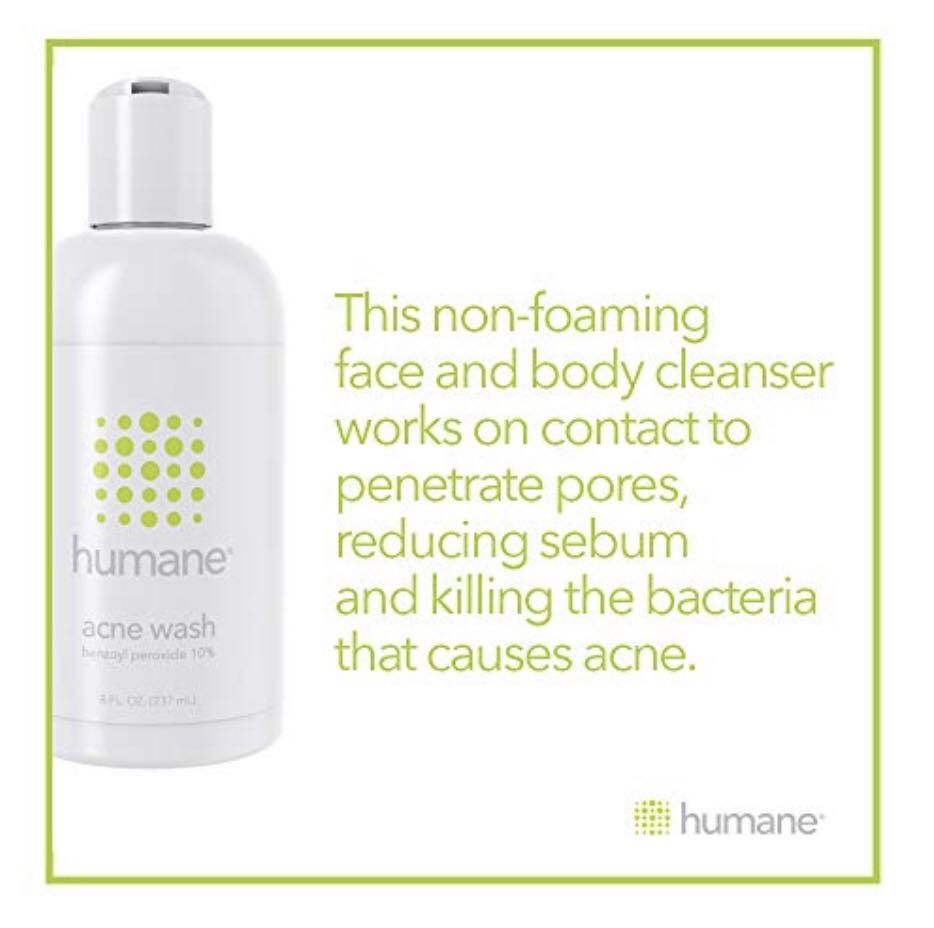 humane acne wash