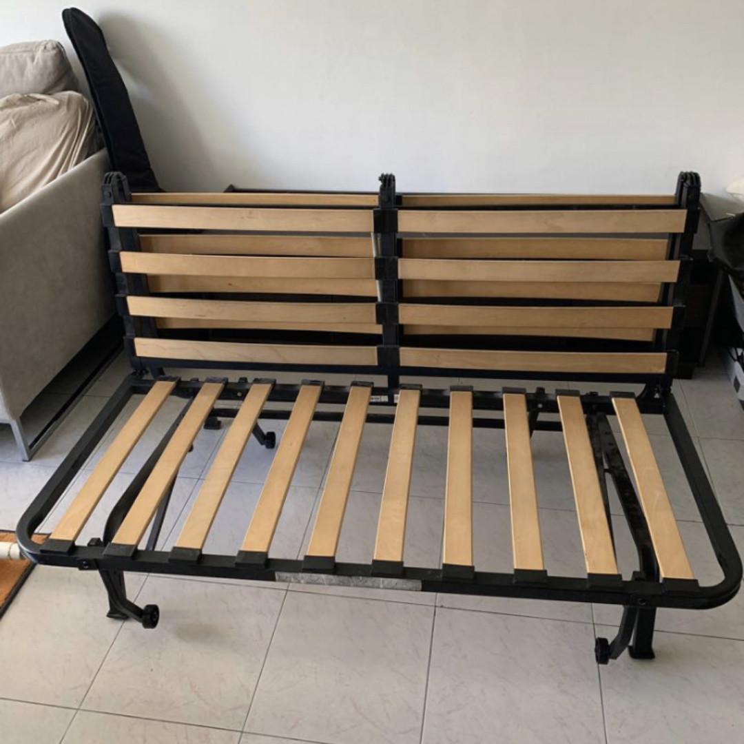 IKEA clickclack folding sofa bed, Furniture, Beds & Mattresses on