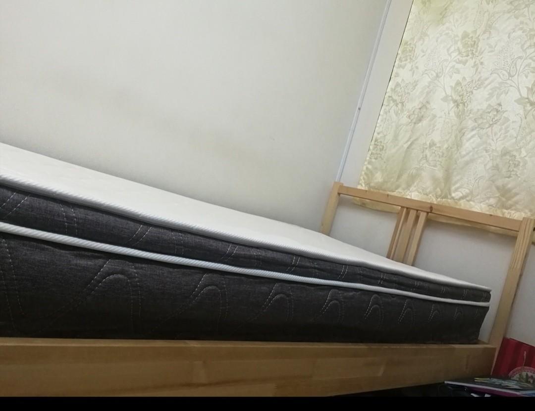 IKEA FJELLSE Single Bed Frame, Furniture & Home Living, Furniture, Bed