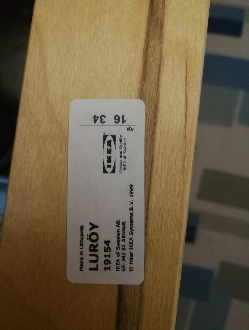 IKEA FJELLSE Single Bed Frame, Furniture & Home Living, Furniture, Bed