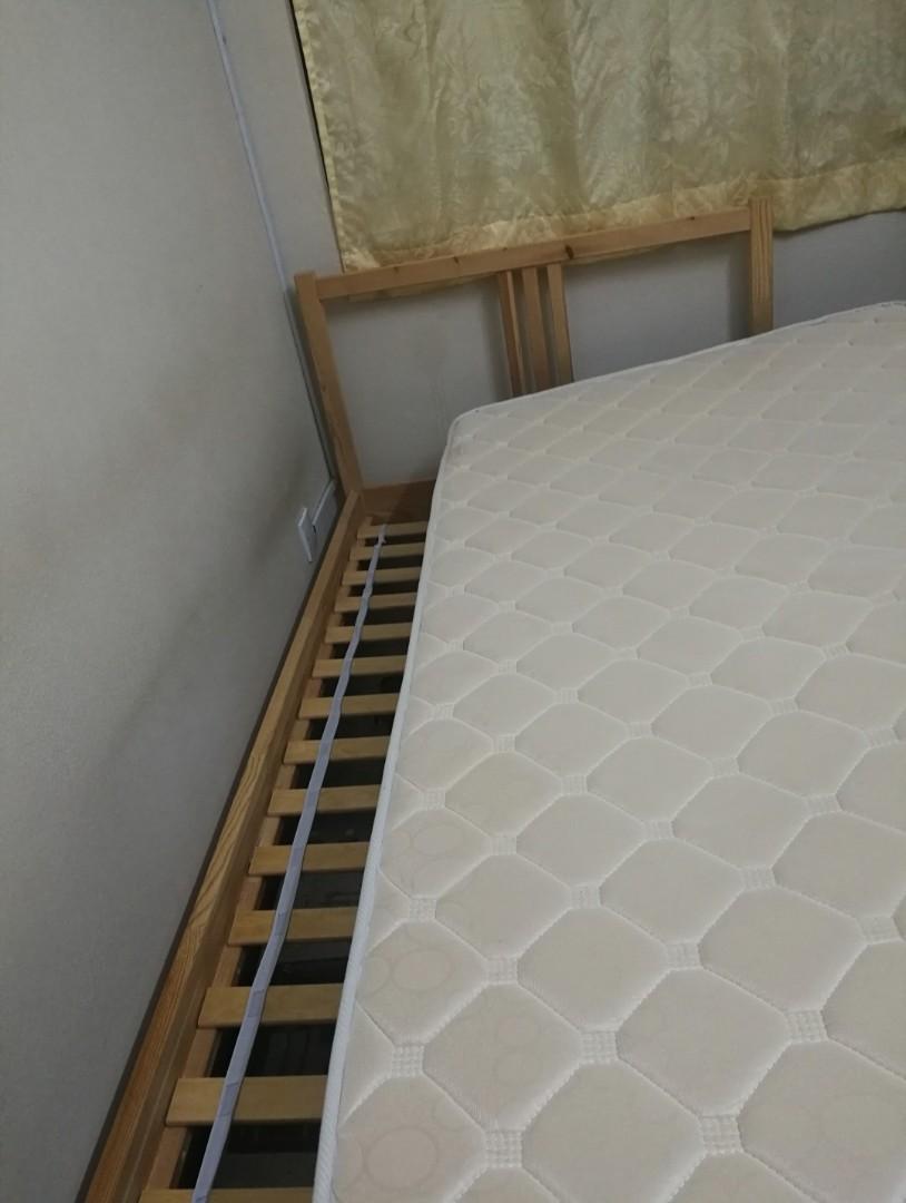 IKEA FJELLSE Single Bed Frame, Furniture & Home Living, Furniture, Bed