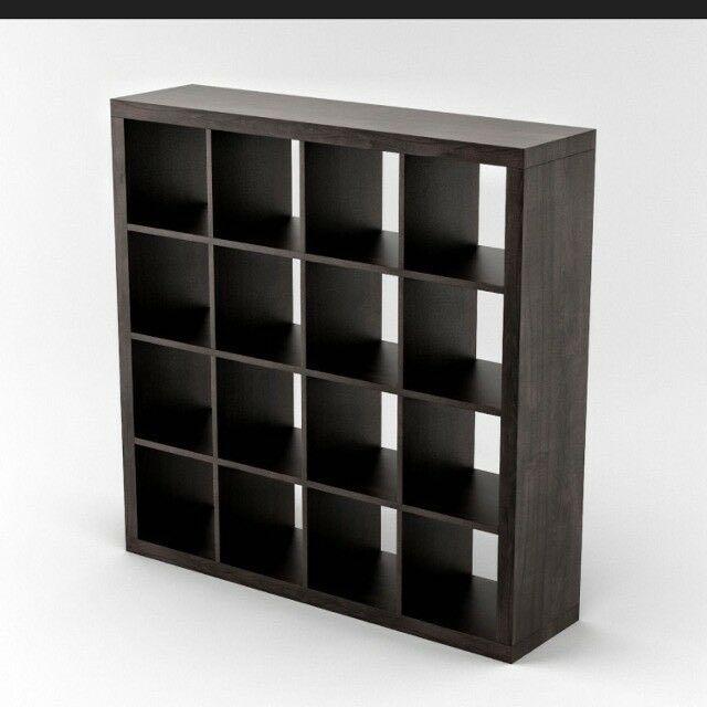 IKEA KALLAX EXPEDITE SHELVING UNIT 4x4, Furniture, Shelves & Drawers on
