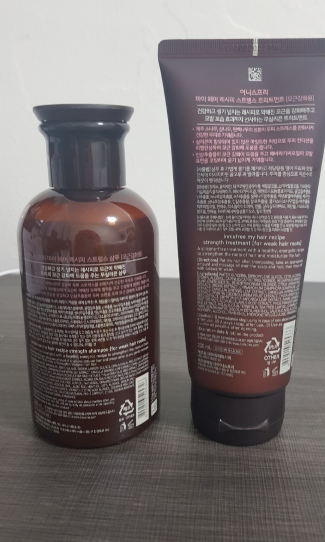 Innisfree Strength treatment for weak hair roots swt, Beauty & Personal Care, Hair on Carousell Innisfree Strength treatment for weak hair roots swt, Beauty & Personal Care, Hair on Carousell