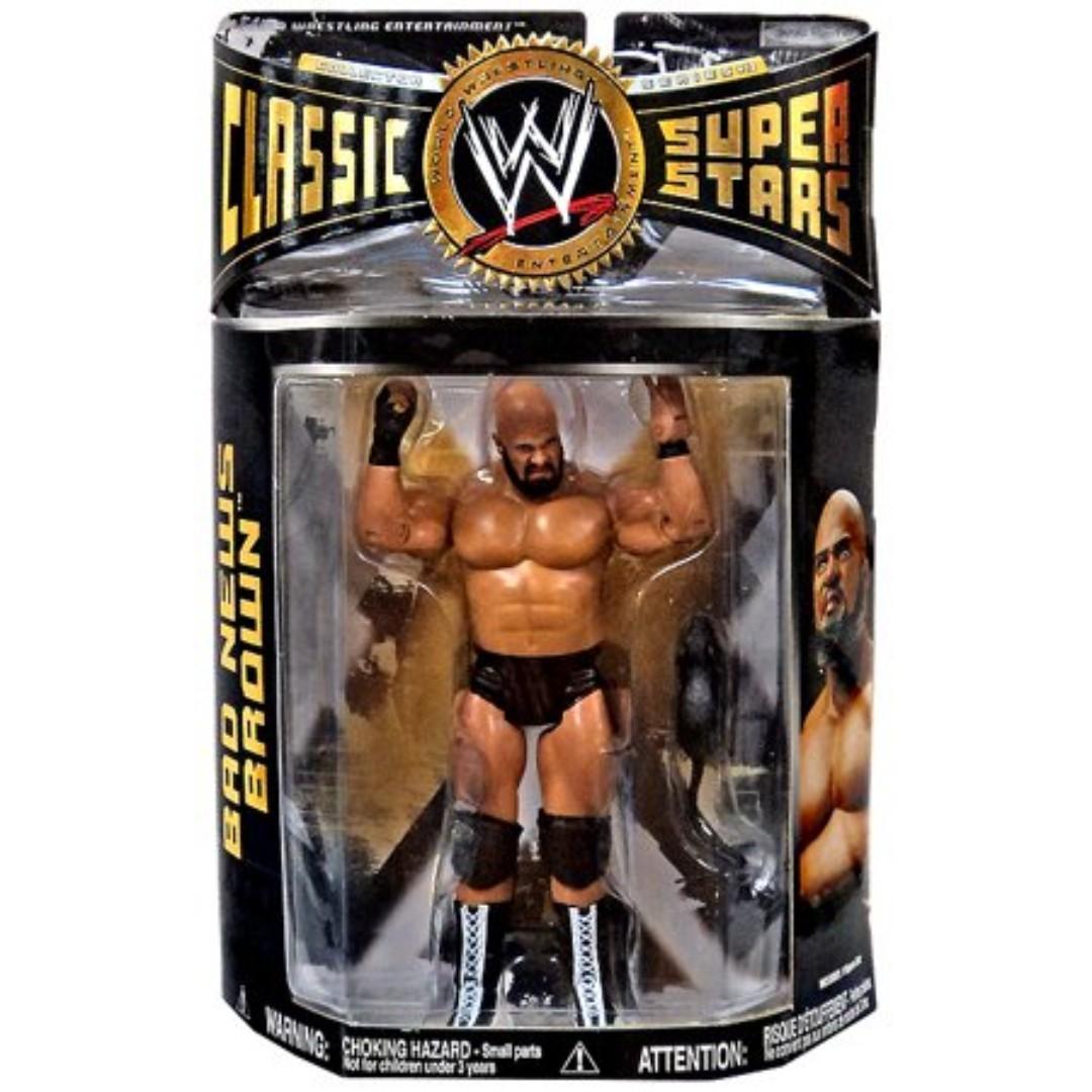 Jakks Pacific WWE Classic Superstars Bad News Brown Hobbies