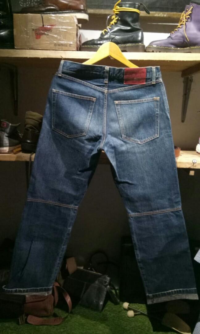 Jeans Ppfm Original Size 31 Fesyen Pria Pakaian Bawahan Di Carousell