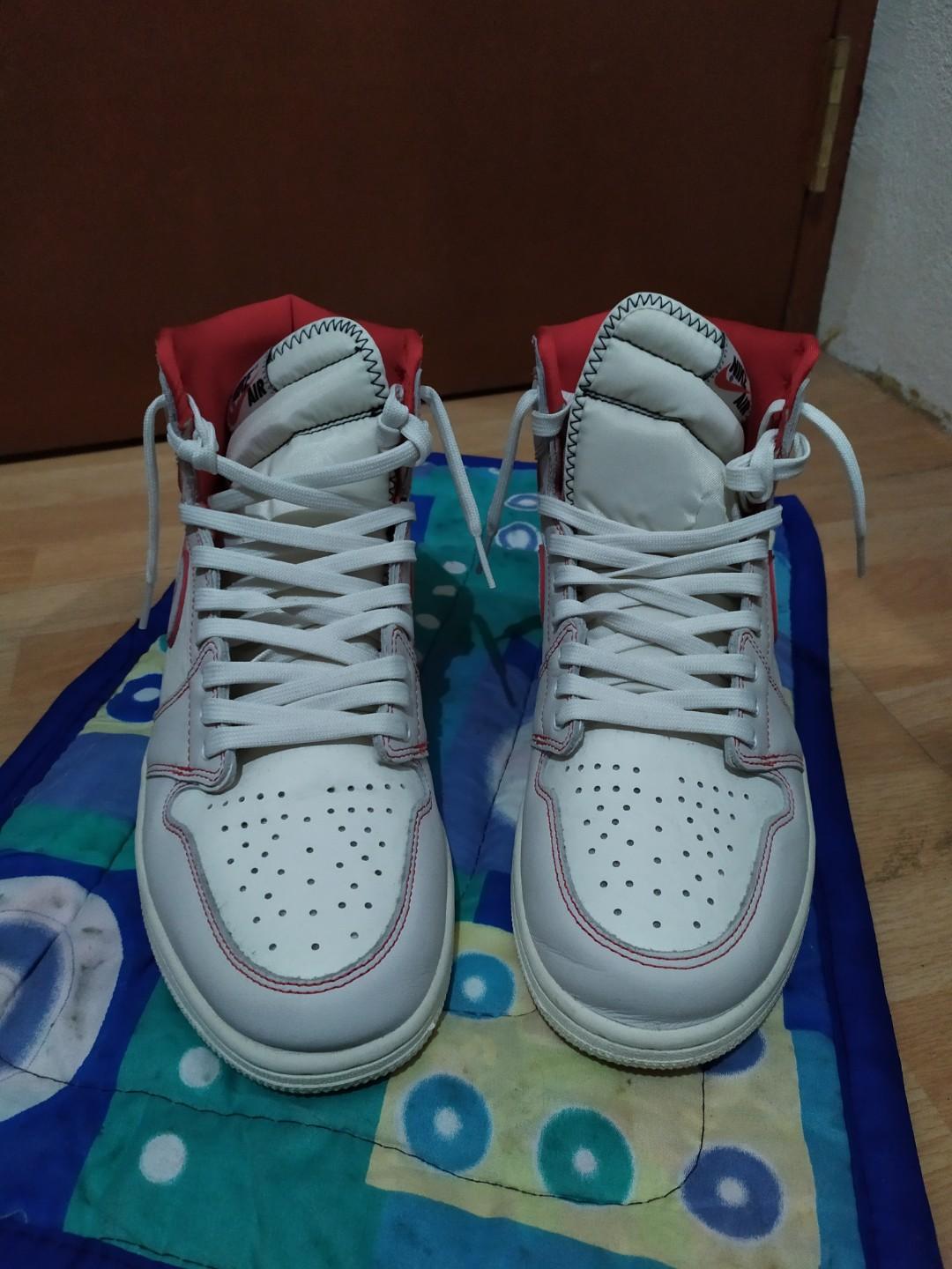 Jordan 1 High OG Phantom (Category: Sneakers) located in Manila. Submitted by kickstop_ph (Listing ID 240410991, Image 2). Description: Selling my Nike Air Jordan 1 High OG Phantom Size 11 US Used once inside the mall Condition - 9.5/10 Shoelaces and shoe box included 100% Authentic Meetups - SM sta mesa, eastwood, Robinson's Galleria #sneakers #jordan #j1.