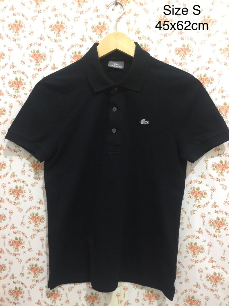 Carousell Label Polo Kaos Lacoste On Black Original FKcuTJ5l13