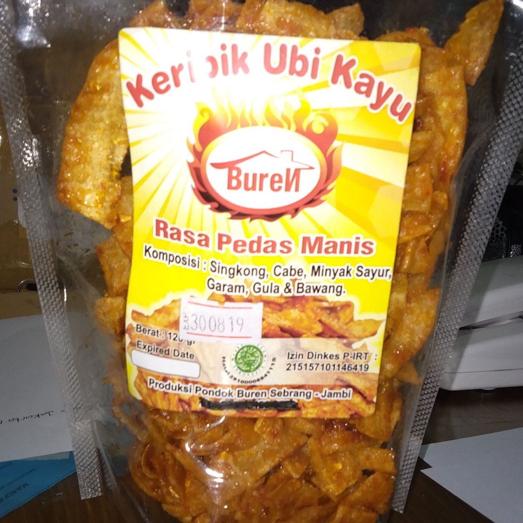 Keripik Aubi Khas Jambi Makanan Minuman Kue Kue Di Carousell