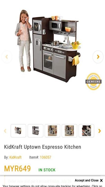 Kidkraft Uptown Espresso Kitchen Huge Discount Babies Kids