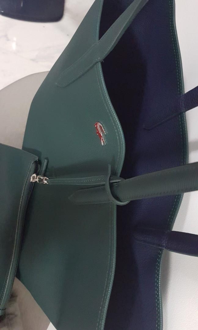 LACOSTE Women s Anna Reversible Bicolour Tote Bag