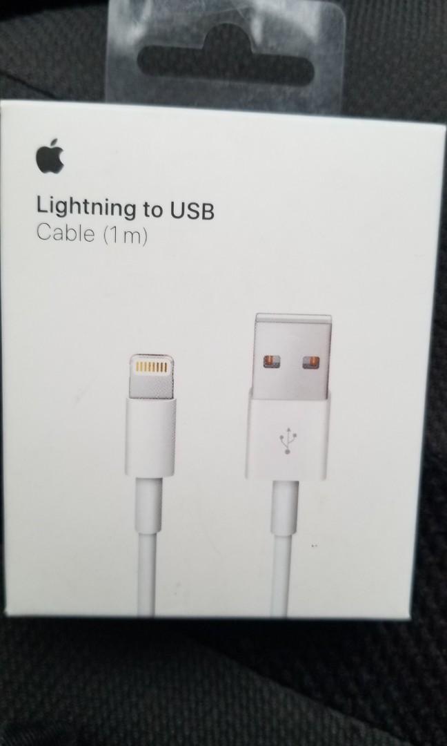 Lighting cable charger (Category: Chargers) located in Dasmarinas. Submitted by d.lelis (Listing ID 240416037, Image 3). Description: Cable charger dor apple.