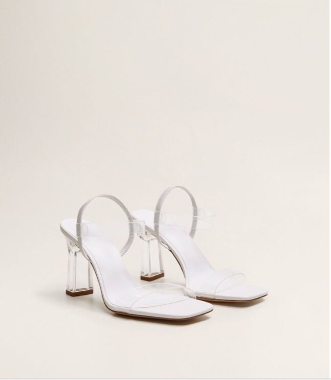 Mango clearance clear heels