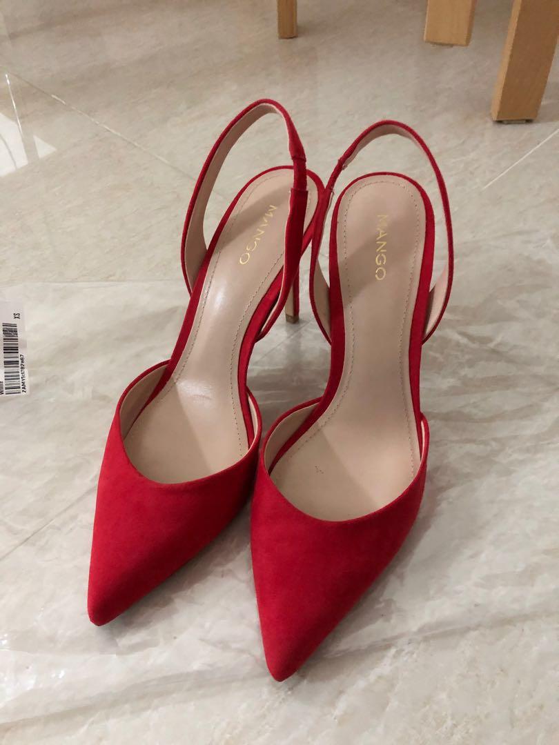 Mango sales red heels