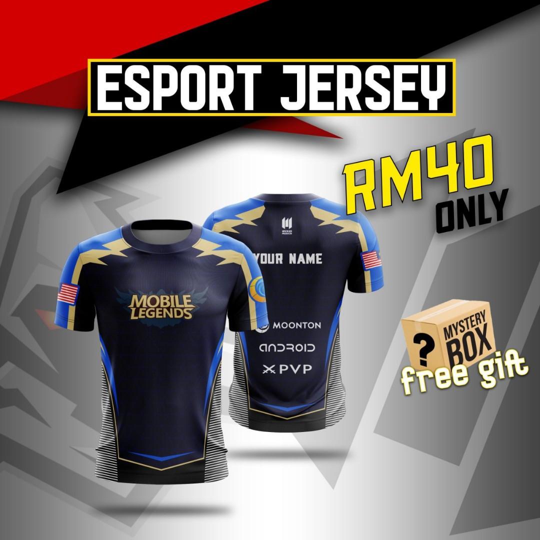 Mobile Legends And Apex Legends Jersey Men S Fashion Clothes Tops On Carousell